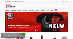 Desktop Screenshot of fightshop4u.de