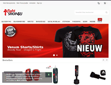 Tablet Screenshot of fightshop4u.de